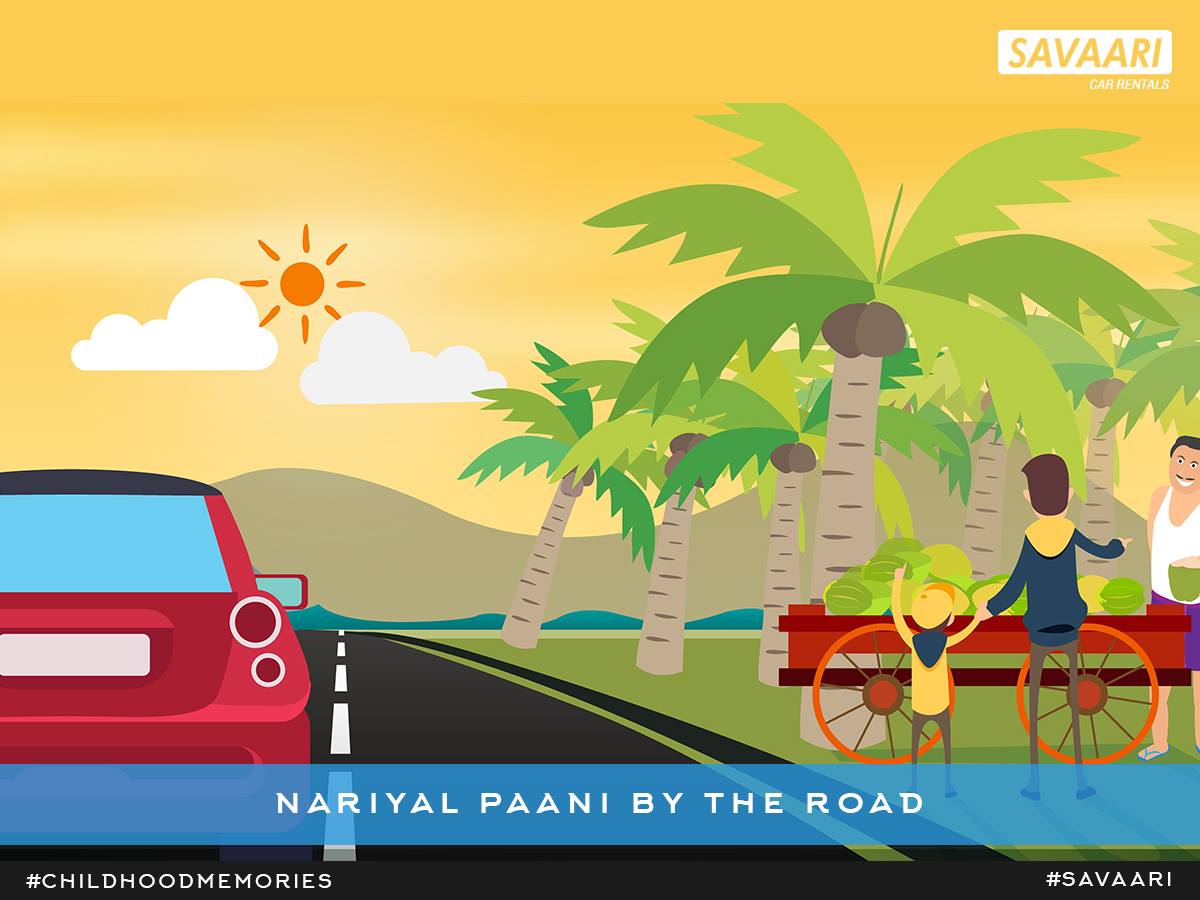Travel Memories : Nariyal Pani by the road