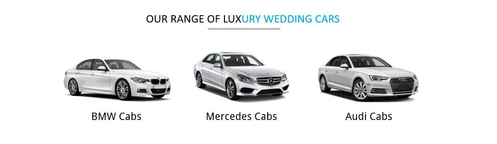 luxury wedding cars in gandhinagar