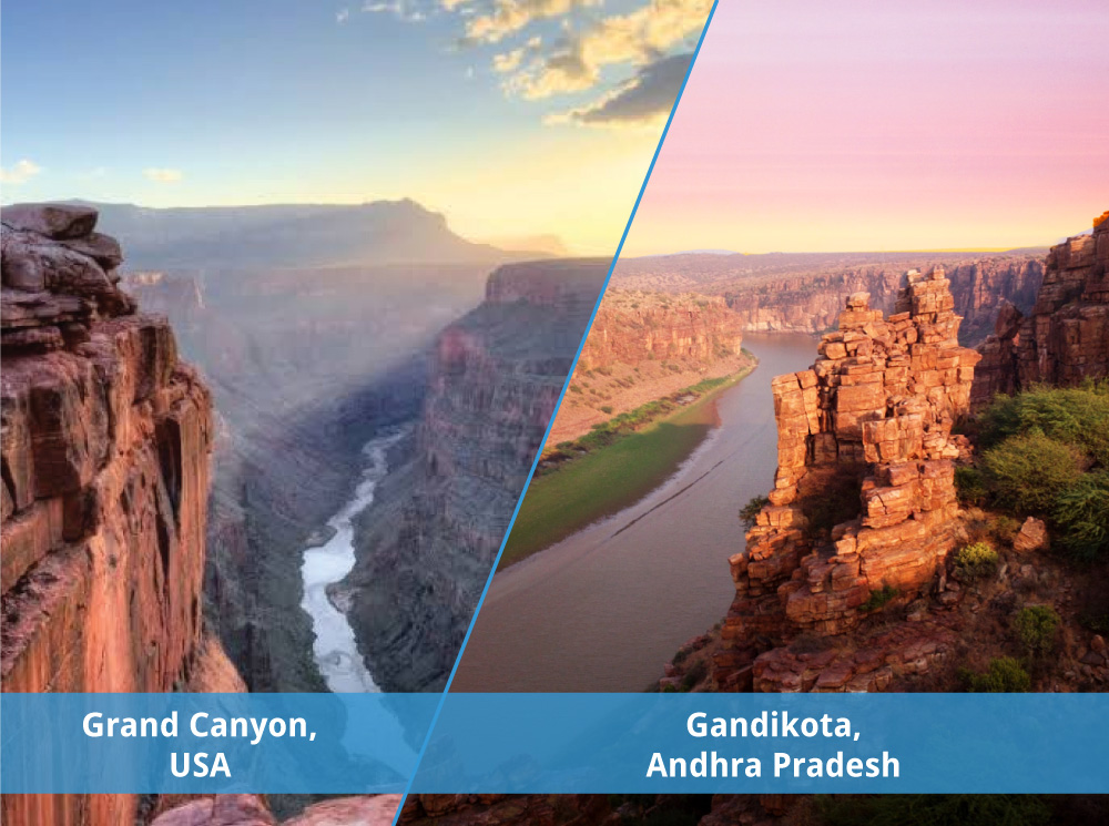 Gandikota Vs Grand canyon 