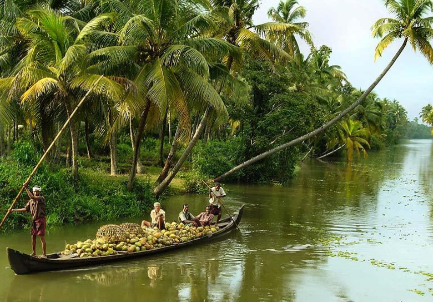 Aymanam village of India