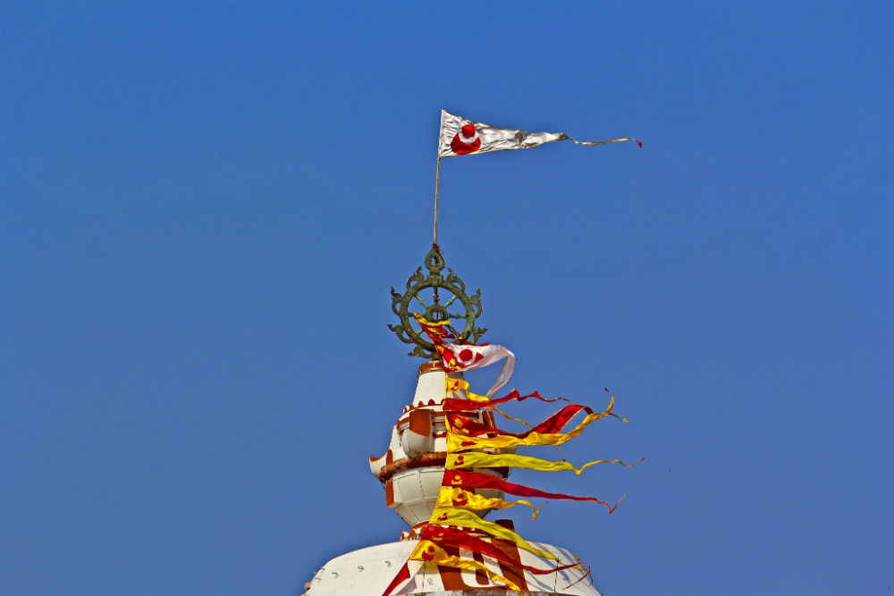 Jagannath Temple flag