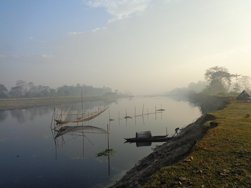 Majuli Assam village of India