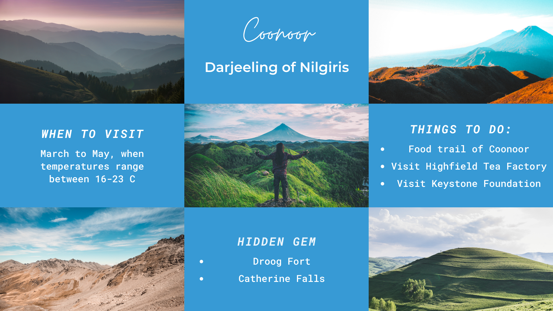Secrets of the Verdant Nilgiris Things to do in Coonoor