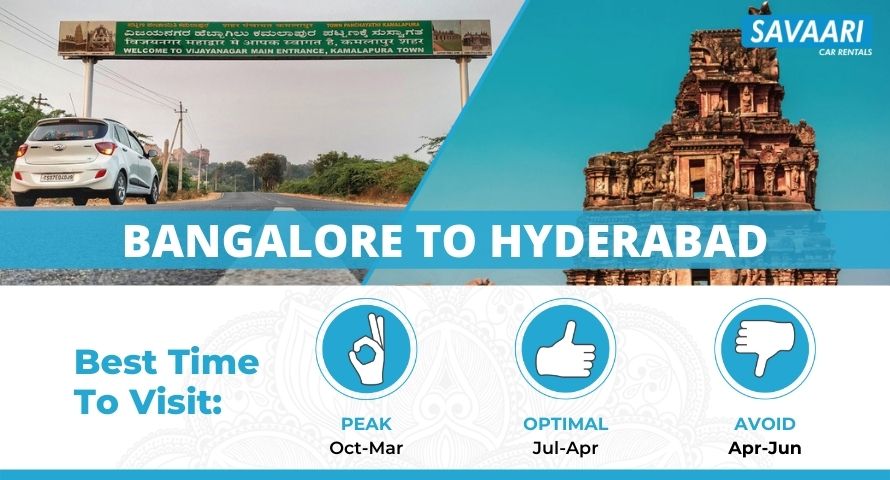 Bangalore to Hyderabad by road