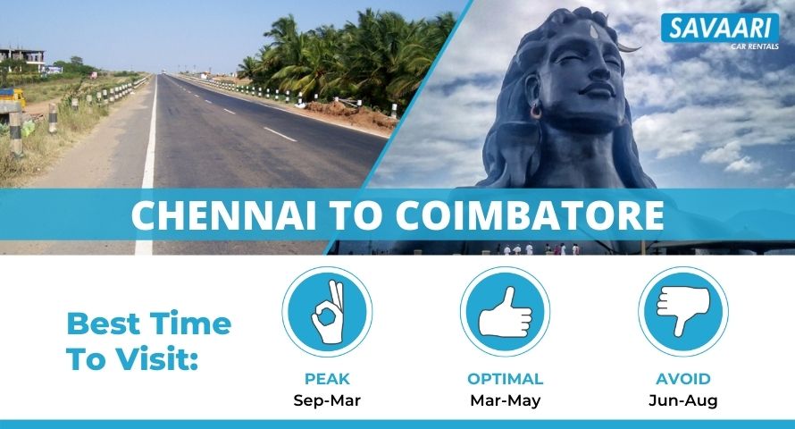 Chennai to Coimbatore by road