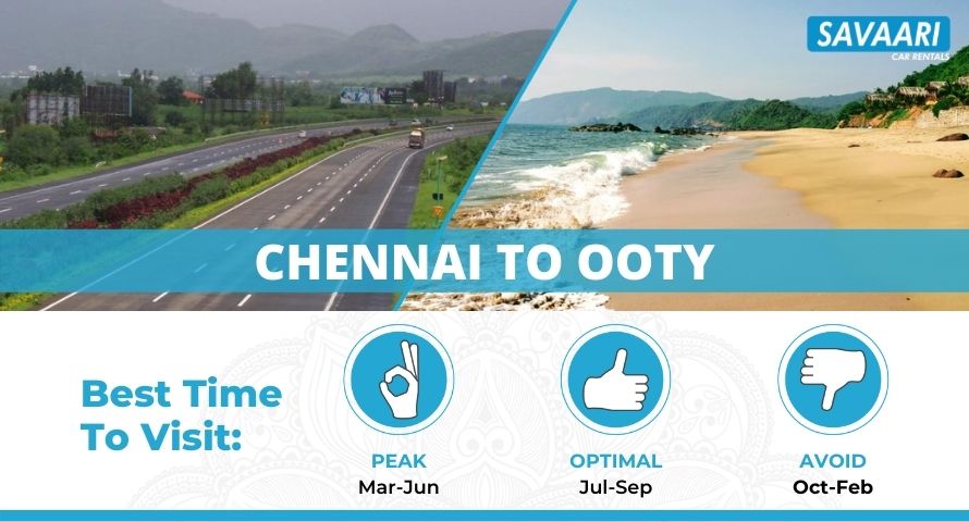 chennai to ooty by road