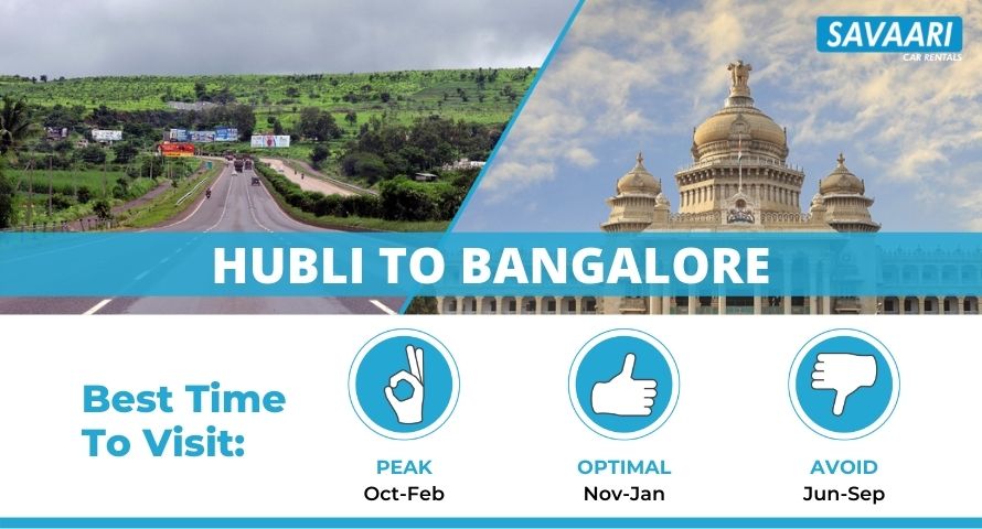 Hubli to Bangalore by road