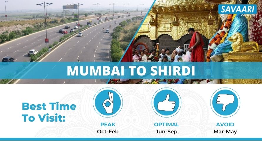 Mumbai to Shirdi by road