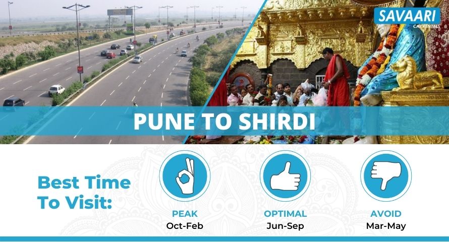 Pune to Shirdi by Road
