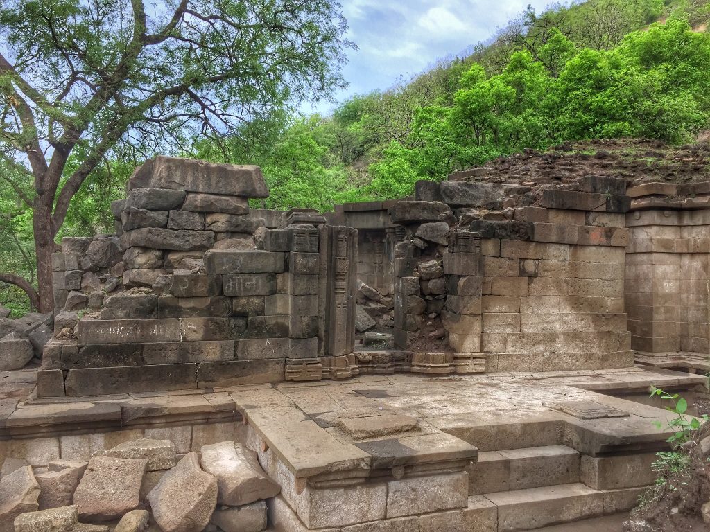 Temples in Lonar Lake