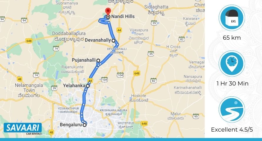 bangalore-nandi-hills-route1bangalore-nandi-hills-route1