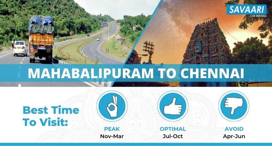 Mahabalipuram to Chennai
