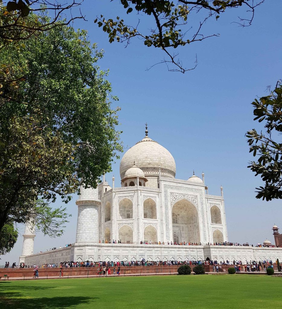 The gardens surrounding the Taj Mahal Complex. 