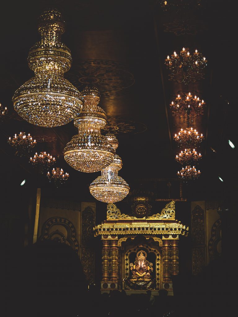 A Ganesh temple in the city