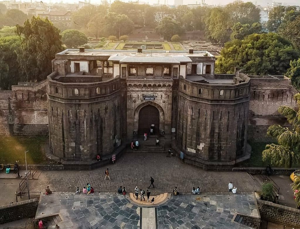 The famous Shaniwar wada of Pune