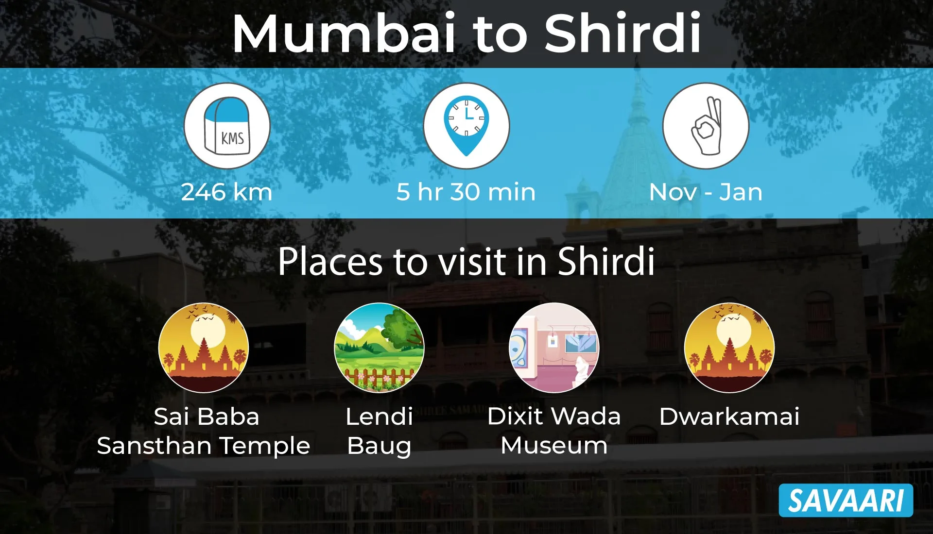 Spiritual getaway from Mumbai