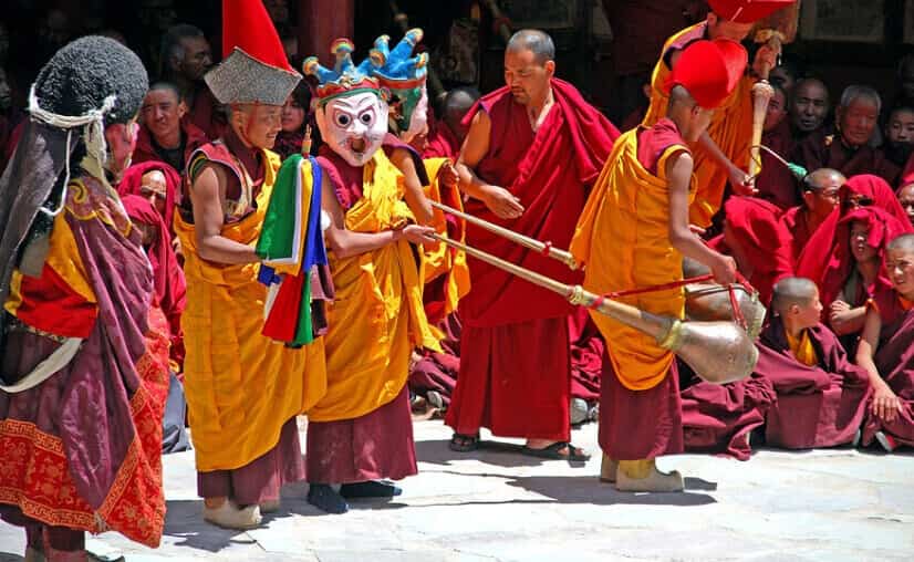 The Most Incredible Places to Visit in India in October - Leh's Thiksey Gustor Festival 