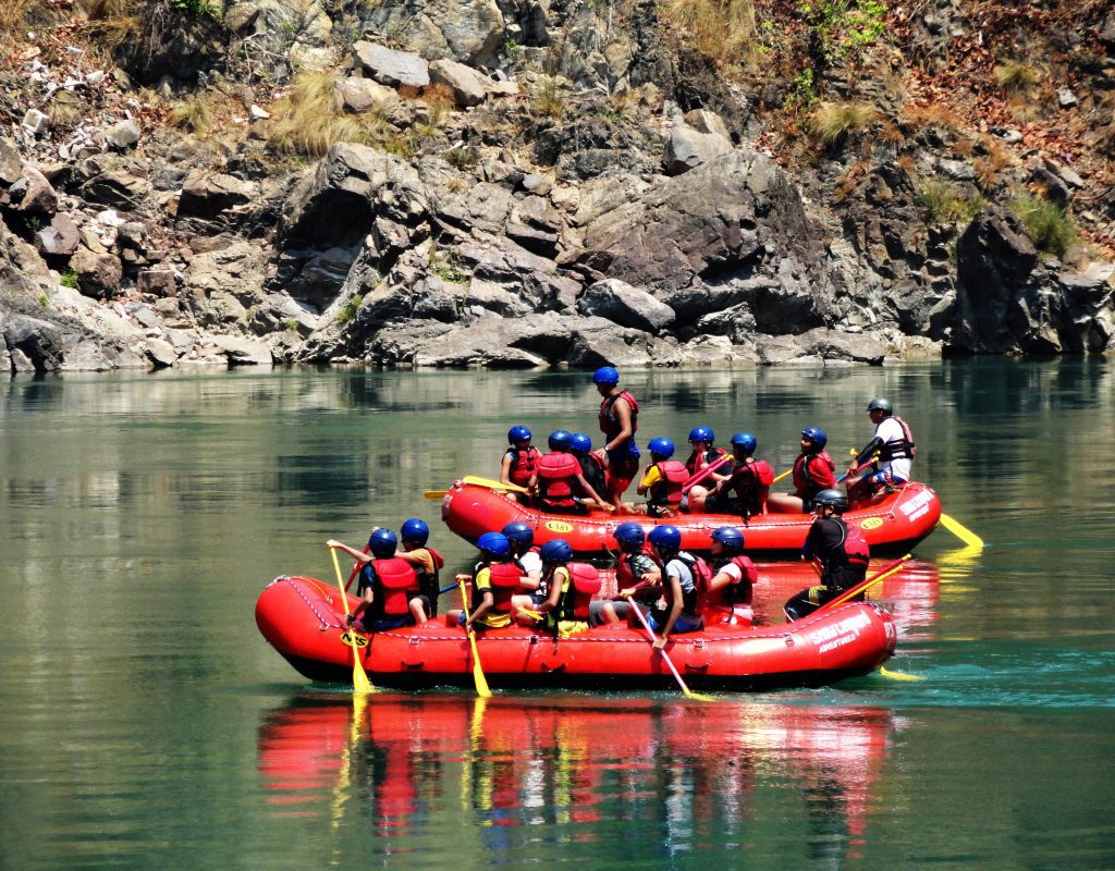 White Water Rafting in Rishikesh