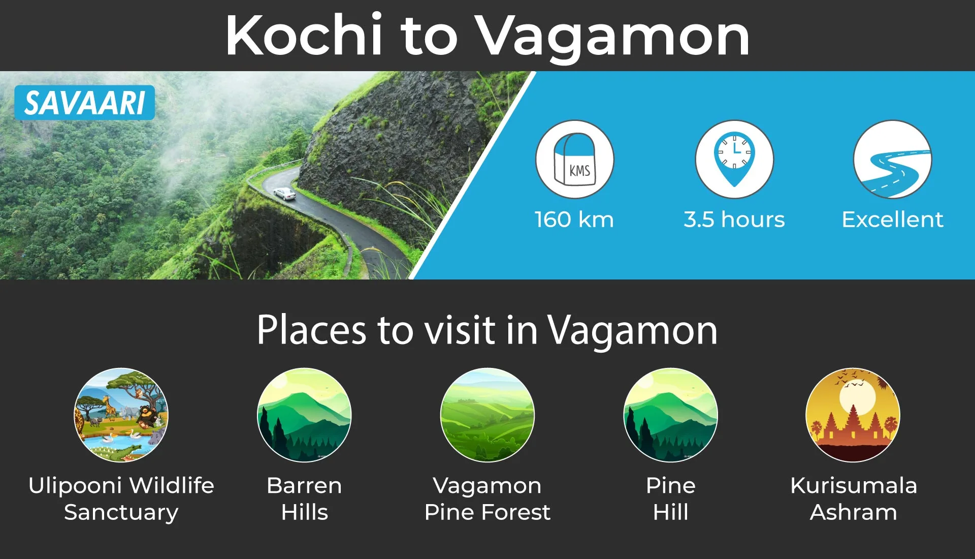 Hill station destination near kochi, vagamon