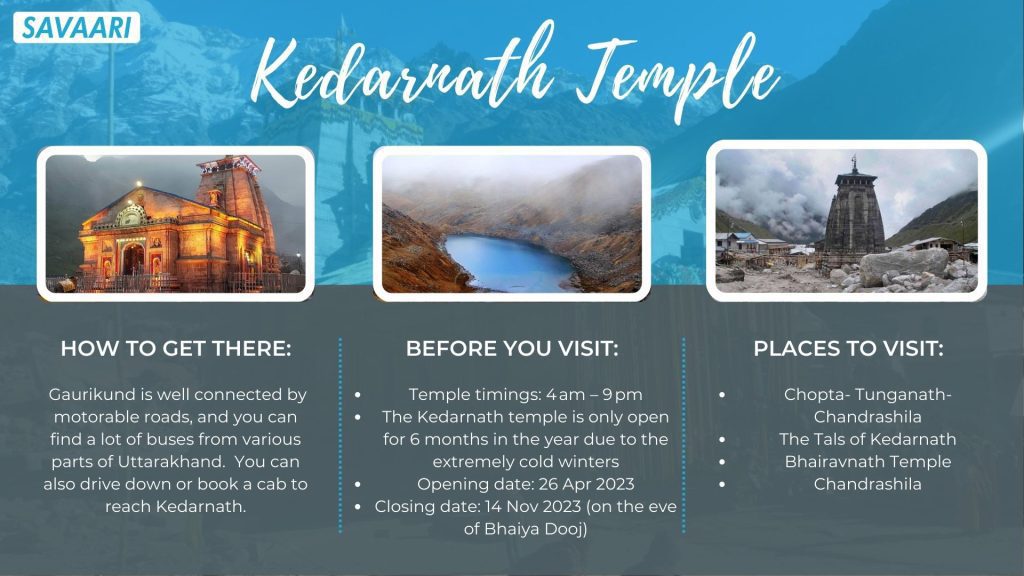 Kedarnath infographics