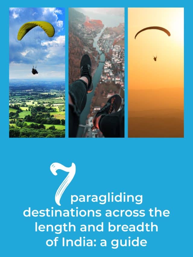 Top paragliding spots in India