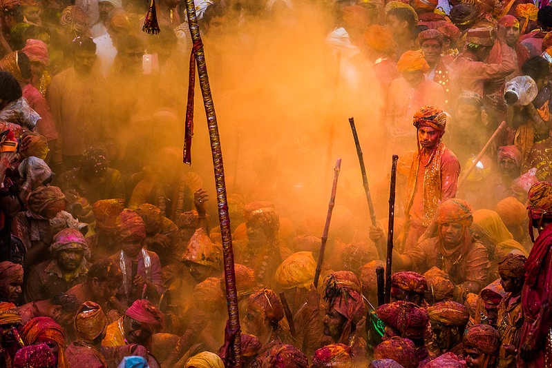 holi in india