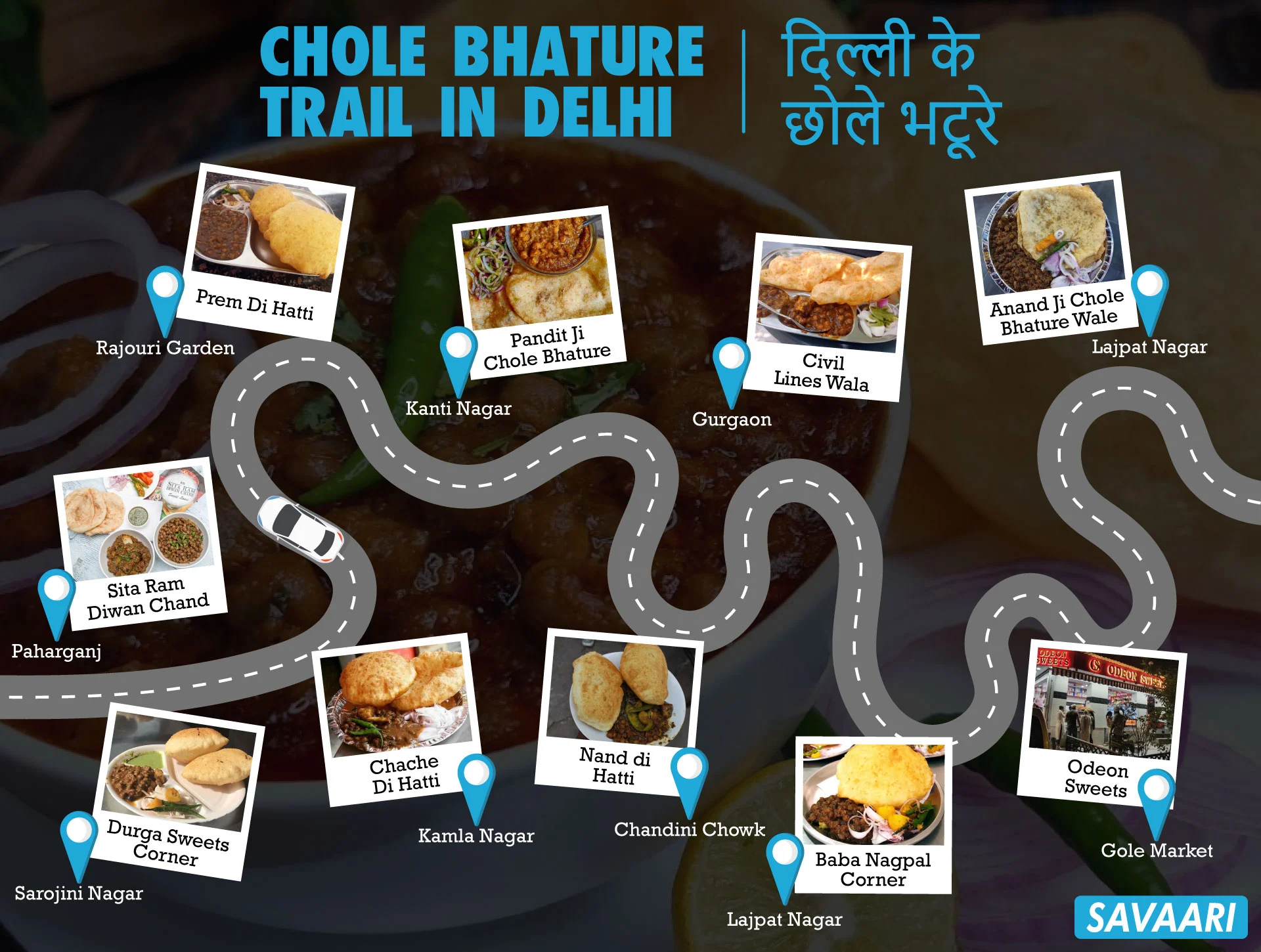 Best Chole Bhature in Delhi