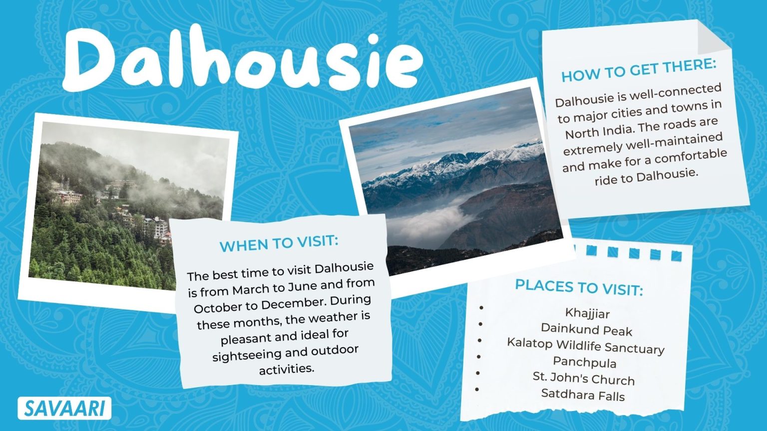 Things to do in Dalhousie A complete travel guide