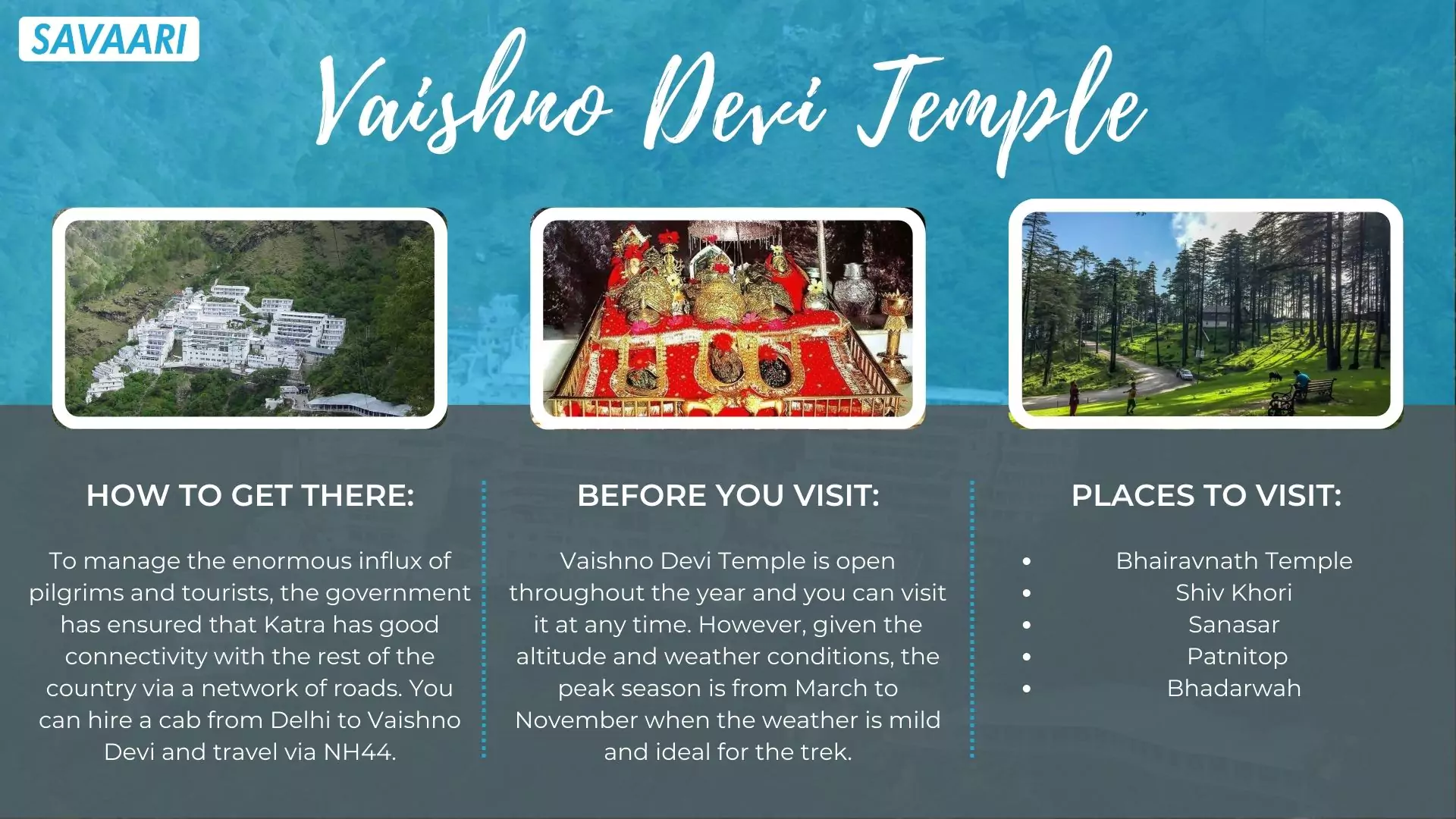 Vaishno Devi Temple.