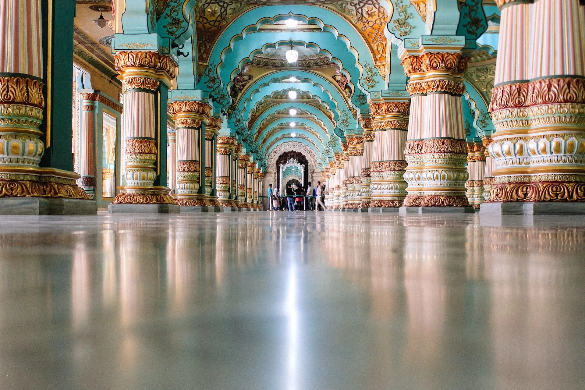 Mysore palace's exquisite architecture