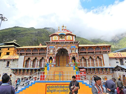 Badrinath Temple is in the Garhwal region of the Himalayas in the state of Uttarakhand