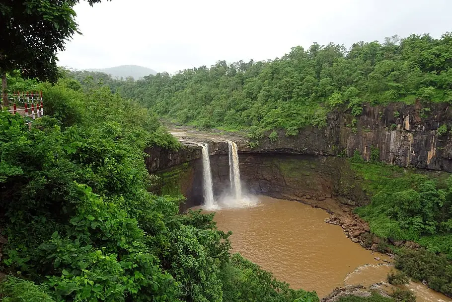 Kune waterfalls near pune