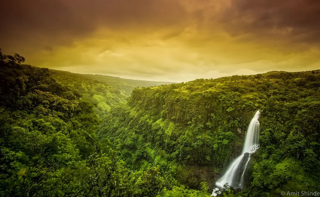 waterfall near Pune