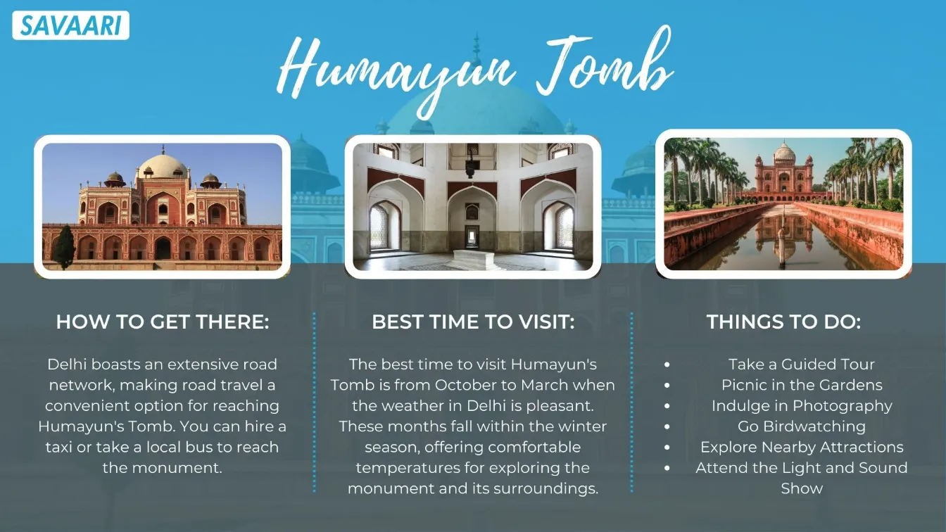 Things to do in Humayun tomb
