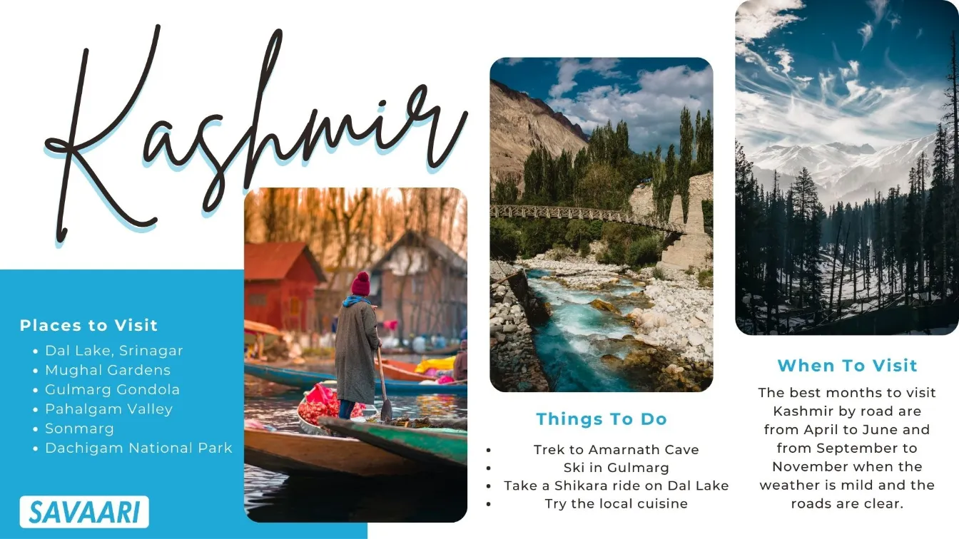Things to do in Kashmir A Complete Guide by Savaari