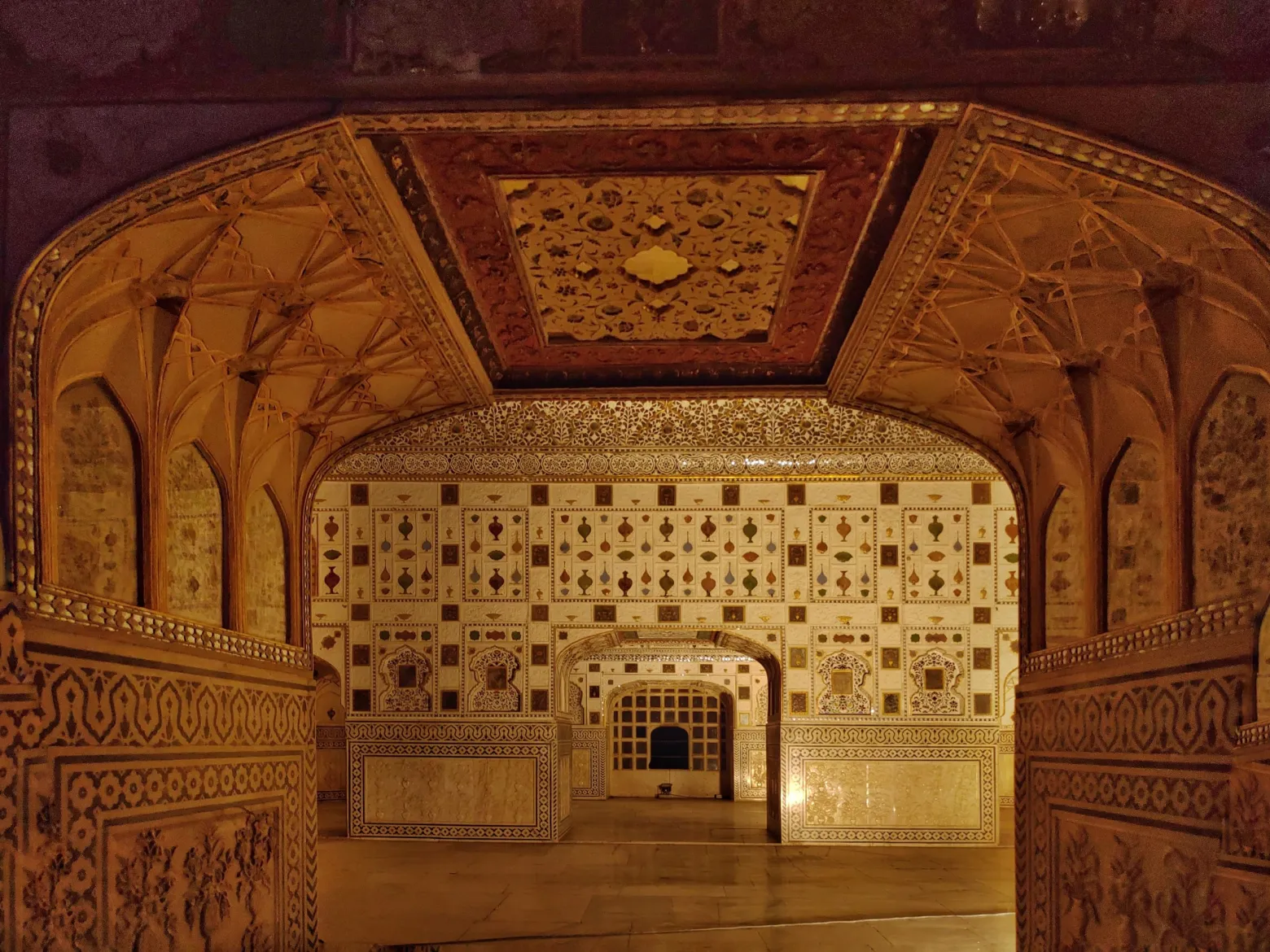 Amer fort walls