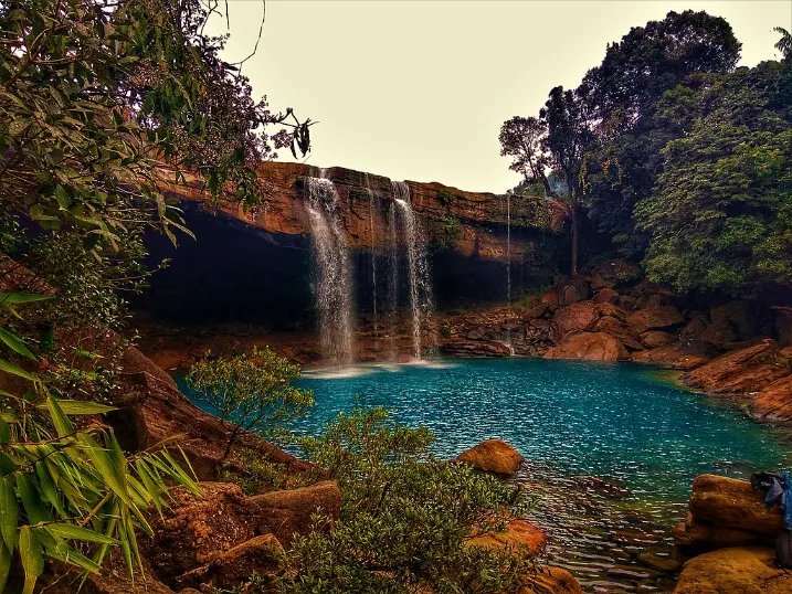 Krang Suri falls in Meghalaya