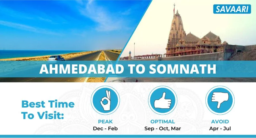 Ahmedabad to Somnath