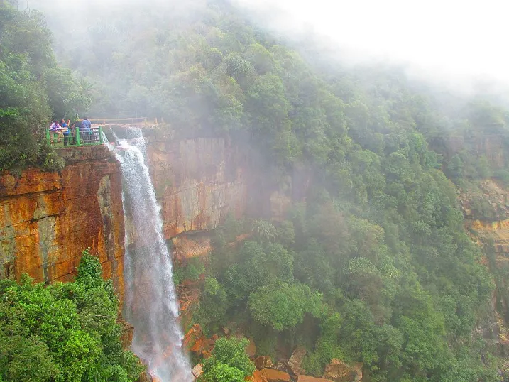 Wah Kaba falls in Meghalaya