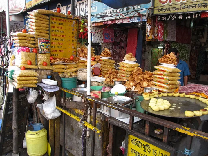 Street food in Kolkata