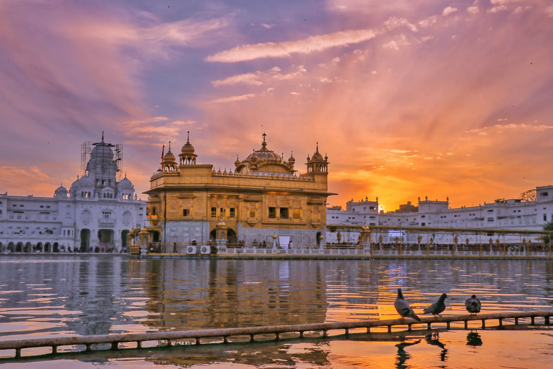 Golden temple in Amritsar