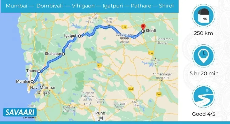 mumbai-shirdi-route1