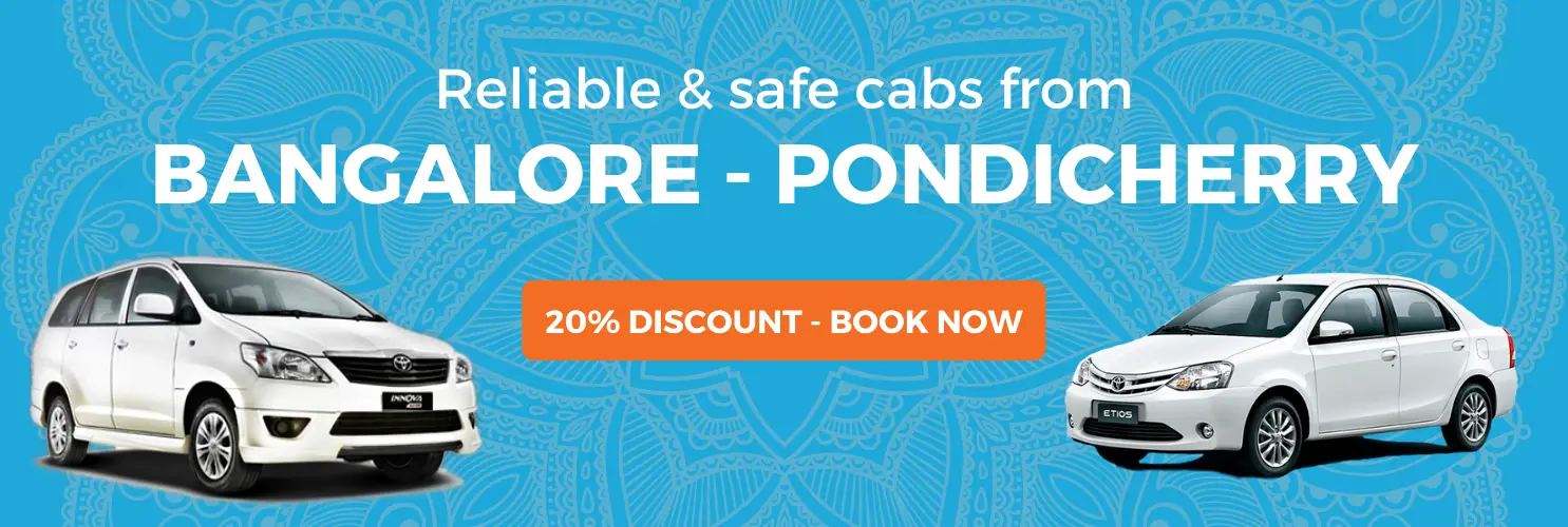 Bangalore to Pondicherry by cab