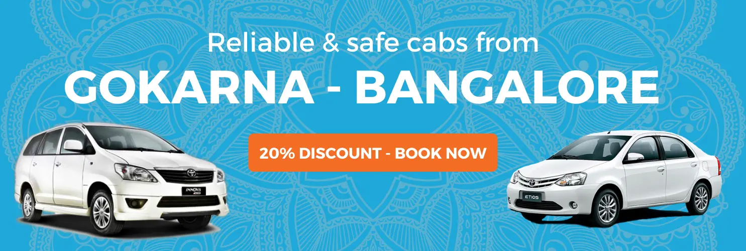 Gokarna to Bangalore by cab