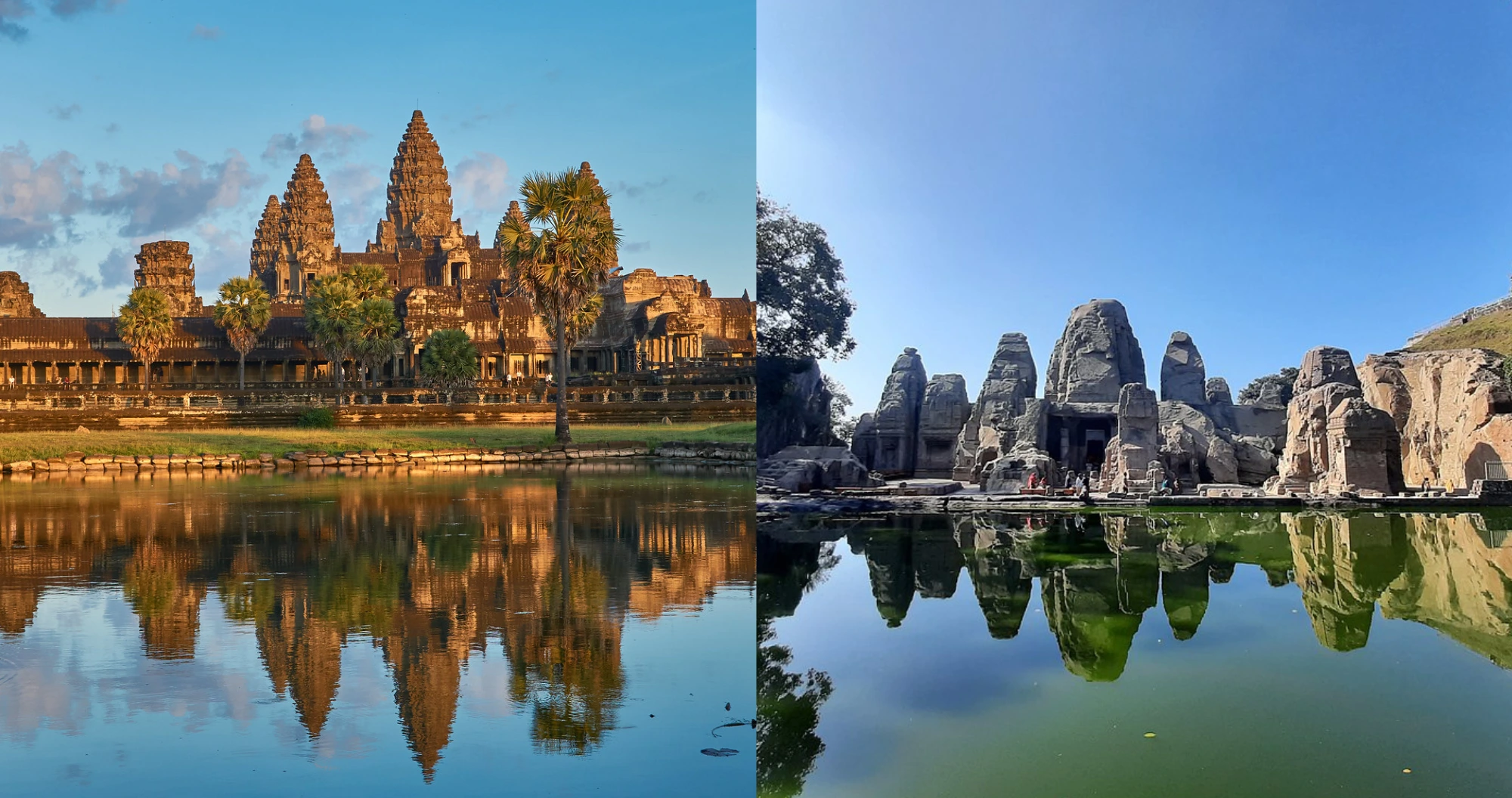 Angkor Wat and Masroor Temple