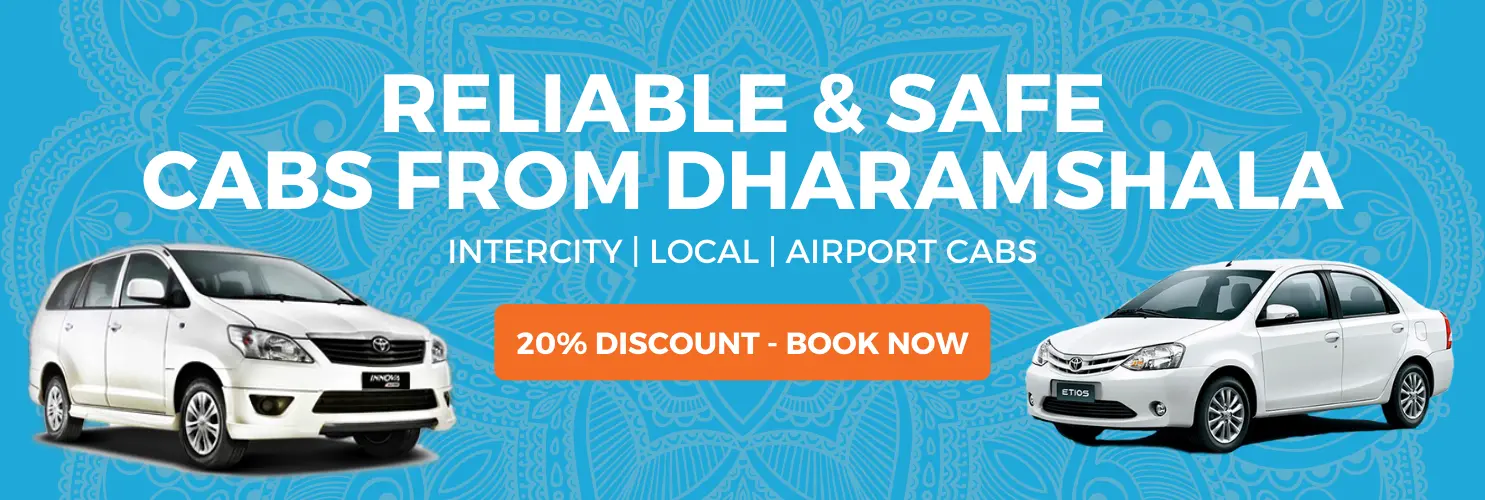 Reliable cabs from Dharamshala