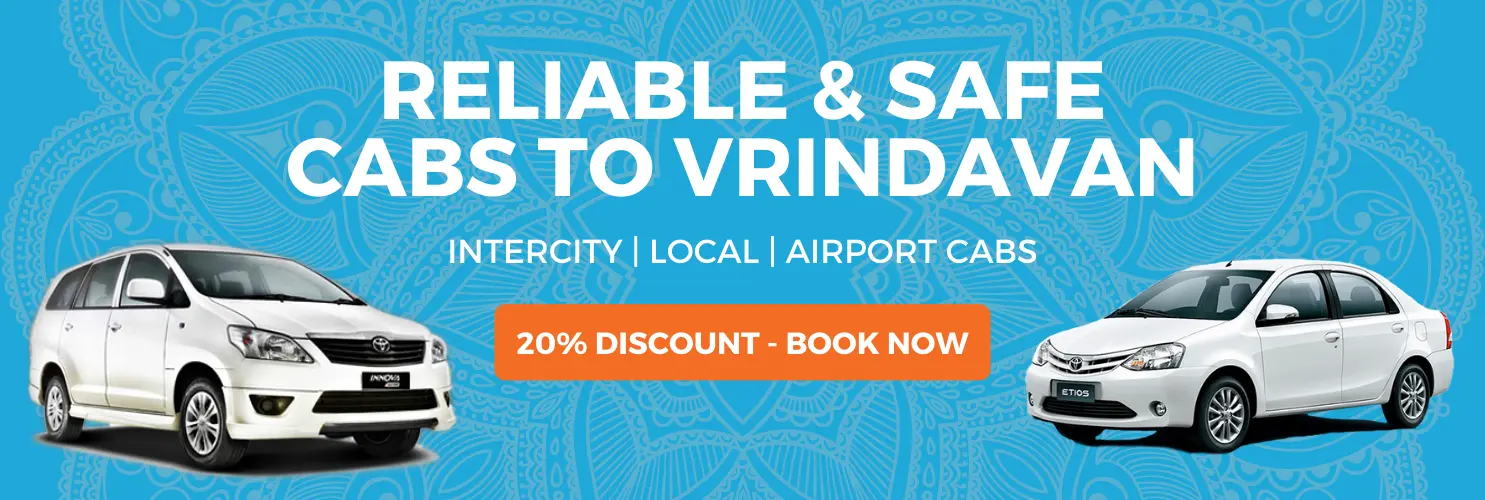 Cab service from Agra to Vrindavan