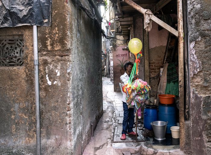 The alleys of Dharavi