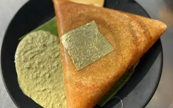 Gold dosa in Bangalore