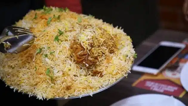 Paradise hotel Hyderabadi biryani